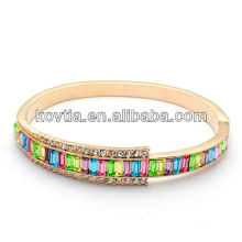 Bracelet coloré en diamant et diamant en alibaba